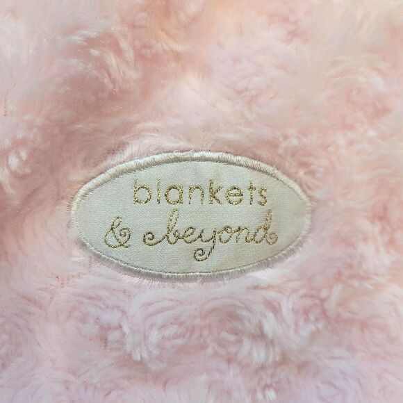 Blankets & Beyond Pink Baby Super Soft Swaddle Bag Plush Infant Cozy Rose - Picture 2 of 5